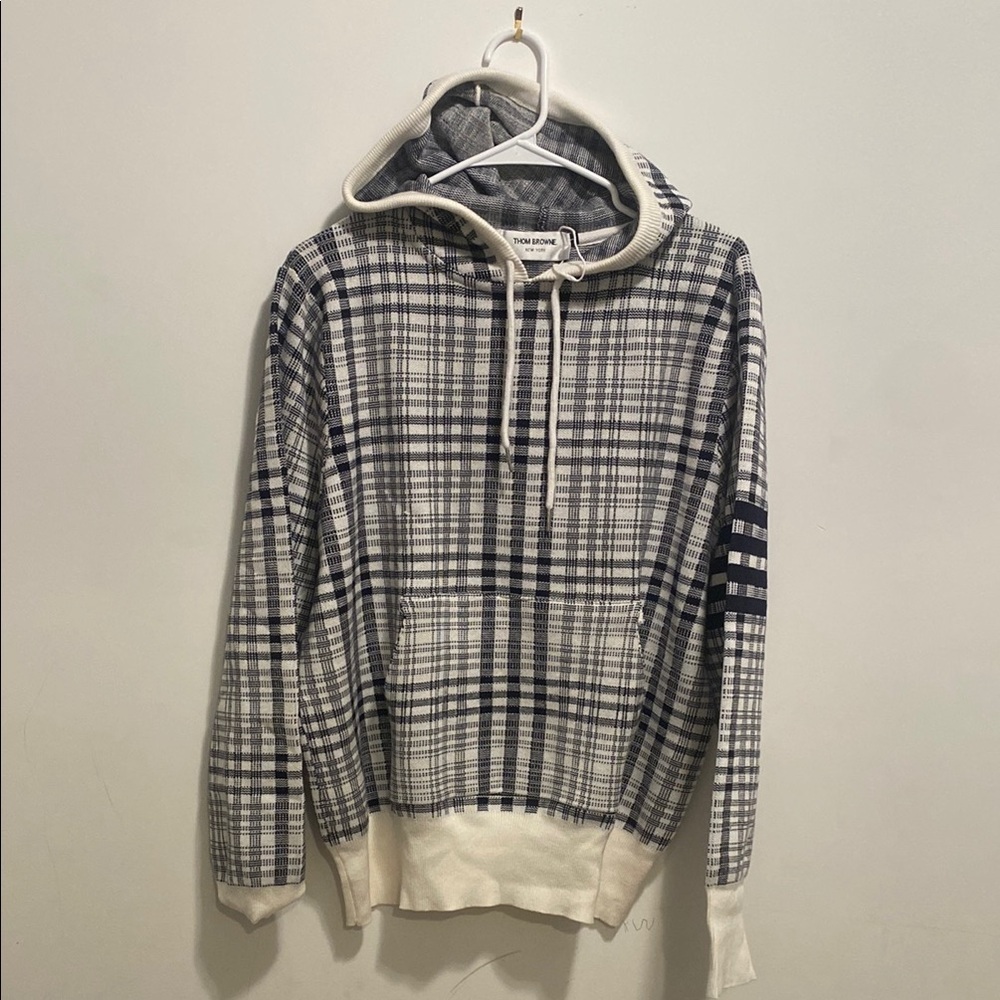 Thom Browne plaid Hoodie